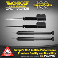 Monroe F + R Gas Magnum Shock Absorbers for Suzuki Vitara Grand Xl-7 XL-7 03-07