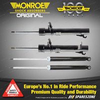 Monroe F + R Original Shock Absorbers for Mazda 2 Neo MaXX Genki Hatchback 04-07