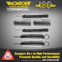 Monroe F + R Commercial Shock Absorbers for Toyota Hiace RCH12 13 22 23 LXH12 22