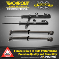 Monroe F +R Commercial Shock Absorbers for Ford Transit VM RWD All Body Variants