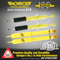 Front + Rear Monroe Magnum TDT Shocks for Toyota Landcruiser Prado 120 Raised