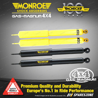 Front + Rear Monroe Magnum TDT Shock Absorbers for Isuzu Mu-X 3.0DT Wagon 13-on