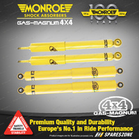 Front + Rear Monroe Magnum TDT Shock Absorbers for Toyota Landcruiser 200 Series
