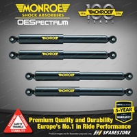 Front + Rear Monroe OE Spectrum Shock Absorbers for Jeep Wrangler JK 2.8 3.6 3.8