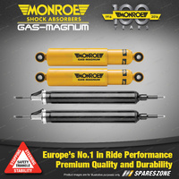 Front + Rear Monroe Magnum Shock Absorbers for BMW X1 s18d s18i s20d s20i E84