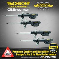 Monroe Front + Rear Monro Matic Plus Shock Absorbers for Suzuki Liana RH416 M16A