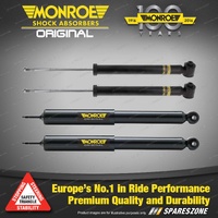 Front + Rear Monroe Original Shock Absorbers for Volkswagen Passat Sedan 96-99