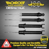 Front + Rear Monroe OESpectrum Shock Absorbers for Mazda RX-8 SE FE Coupe 03-08