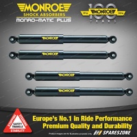 Front Rear Monroe Monro-Matic Plus Shock Absorbers for Subaru XV MY12 G4X 12-12