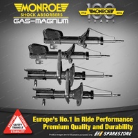 Front Rear Monroe Gas Magnum Shock Absorber for Land Rover Freelander L314 98-06