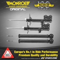 Front + Rear Monroe Original Shocks for Volkswagen Up 121 122 123 BL1 BL2 BL3