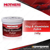 Mothers Mag & Aluminium Polish 140g Perfect for Metals Shines & Protects