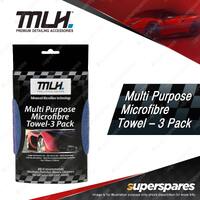 Mothers MLH Microfibre Towel - 350x350mm 3 Pack Waxe Polishe & Protectant