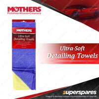Mothers Ultra-Soft Detailing Towels - Safe For Use on All Surfaces