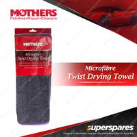 Mothers Microfibre Twist Drying Towel - Professional Streak-Free Finish