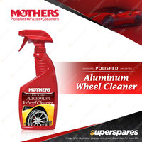Mothers Polished Aluminium Wheel Cleaner 710ML Spray on / Hose off design