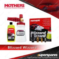 1 x Mothers Blizzard Wizzard Foam Cannon Gun Kit Car Care Auto Cleaning
