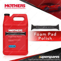 Mothers Professional Foam Pad Polish 3.785L Car Paint Care Professional Range