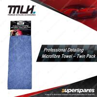 Mothers MLH Professional Microfibre Towel - Twin Pack Waxe Polishe & Protectant