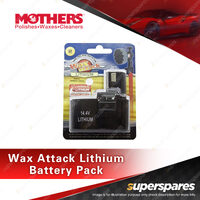 Mothers Wax Attack Lithium Battery Pack - Car Care Product 65WA12213