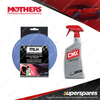 Mothers CMX Ceramic Spray Coat Ceramic Protect & Microfibre Applicator Pad