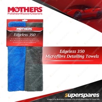 Mothers Edgeless Microfibre Detailing Towel 350gsm - Car Cleaner Washing Duster