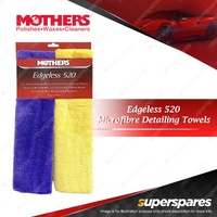 Mothers Edgeless Microfibre Detailing Towel 520gsm - Car Cleaner Washing Duster