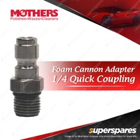 Mothers Foam Cannon Adapter 1/4 Quick Coupling - Suit Blizzard Wizzard