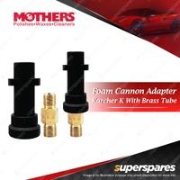 Mothers Foam Cannon Adapter Karcher K with Brass Tube - Suit Blizzard Wizzard