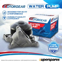 Motorgear Water Pump for Mini Countryman R60 2.0L N47C20A I4 16V DOHC 2011-2017