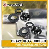 Pair Front Rubber Top Strut Mounts for Ford Ranger PX III Everest 2018-On