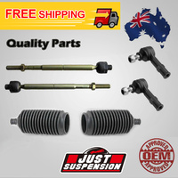6 x Rack Tie Rod Boots Steering Set for Ford Falcon Fairlane Fairmont AU BA BF