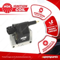 NGK Ignition Coil for Jeep Wrangler TJ 4.0L 6Cyl OHV MPFI 12V 130kW 1998-1999