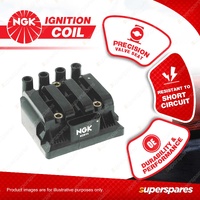 NGK Ignition Coil for Volkswagen Golf Mk4 Beetle 9C 2.0L 4Cyl SOHC MPFI 03-11