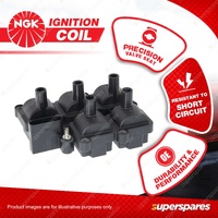 NGK Ignition Coil for Volkswagen Bora V5 TYPE 4 2.3L AGZ V5 10V SOHC 1999-2001