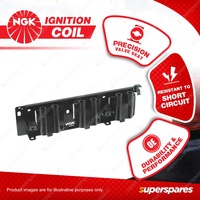 NGK Ignition Coil for Kia Carnival KV11 2.5L V6 DOHC MPFI 24V K5 132kW 99-07
