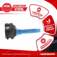 NGK Ignition Coil for Kia Carens Shuma Spectra FB 1.8L 4Cyl DOHC MPFI 16V 00-04