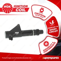 NGK Ignition Coil for Citroen C5 C6 3.0L V6 DOHC MPFI 24V ES9J4S 2001-2008