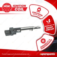 NGK Ignition Coil for Volkswagen Golf Mk4 Mk5 R32 3.2L V6 DOHC MPFI 2004-2010