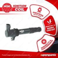 NGK Ignition Coil for Rover 75 J84 2.5L V6 24V DOHC Confirm Connector - Round