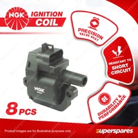 8 x NGK Ignition Coils for Holden Adventra Berlina Calais VTII VX VY VZ 5.7L V8