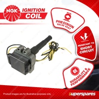 NGK Ignition Coil for Audi S2 B4 2.2L ABY 5Cyl TMPFI DOHC 20V 169kW 1994-1996