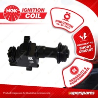 NGK Ignition Coil for Nissan Skyline R33 R34 Stagea C34 2.5L 2.6L 6Cyl DOHC