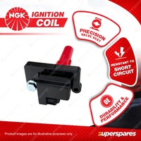 NGK Ignition Coil for Subaru Liberty BM BN Outback BR BS Tribeca WX 3.6L F6 24v
