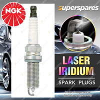 NGK Double Electrode Laser Iridium Spark Plug for Nissan Patrol Y62 10-On