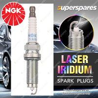 NGK Double Electrode Laser Iridium Spark Plug for Nissan Juke 1.6 2010-On