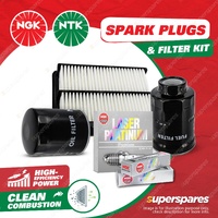 NGK Platinum Spark Plugs & NTK Filter Service Kit for Holden Commodore VZ 3.6L