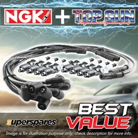 NGK Ignition Spark Plug Leads Wires Kit for Lexus LS400 UCF20R 4.0L 1UZFE V8 32V