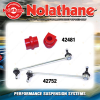 Nolathane Sway Bar Link & Bush Kit for Holden Barina TK 4CYL 12/2005-10/2011