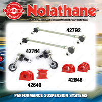 Nolathane Sway Bar Link & Bush Kit for Mercedes Benz X-Class X470 2WD 4CYL 17-On